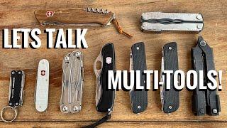 Who’s Who In My Multi Tool Collection_ Leatherman, Victorinox, Ruike, Gerber