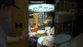 30seclearningLinear Tom GrooveInspired by Benny Greb #drums #meinl #sonor #groove #drummer