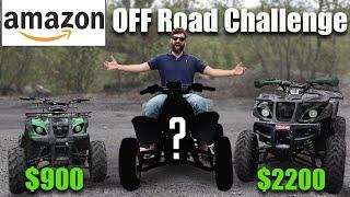 CHEAPEST and MOST EXPENSIVE Amazon ATV Challenge