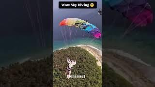 Kya aap skydiving karne ki soch rahe hain? | Flora Fact|   #shorts #shortsfeed #florafact #facts