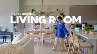 Living Room Tour | *dream* home, japandi + bauhaus interiors, cozy + functional