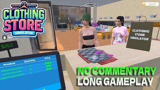 Clothing Store Simulator No Commentary Long Gameplay PART #1