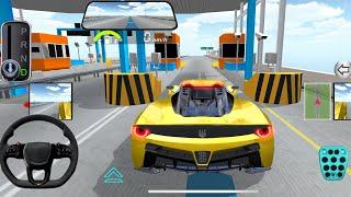 Brand New Golden Color Car Is Ready For Parking 3d Driving Class ( ios,android ) #gameplay #cargame