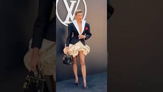 Zendaya Big Rich Fierce Glam Slay @ LV PFW Show #zendaya #fashionpolice #pfw #lv #lawroach #paris