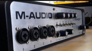 M Audio M Track Quad usb Audio Interface | mux sound