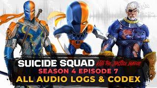 Suicide Squad - All Audio Logs, Tapes and Concept Art [Episode 7]