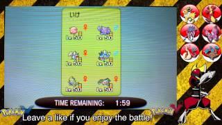 Live Pokemon X and Y Wifi Battle Spot Ranked Singles #4