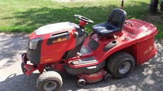 Wolf Garten Expert 92.160 H, WARNING - Mower lever - check older tractors.