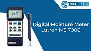 Lutron MS 7000 | Digital Moisture Meter