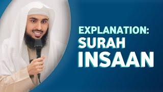 Explanation: Surah Insaan || Ramadan Moments || Sheikh Dr. Sajid Umar