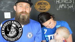 Honest Amish Heavy Duty Balm & Beard Oil review w/ wife & guest!