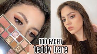 TOO FACED TEDDY BARE PALETTE REVIEW + TUTORIAL