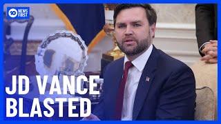 US Vice President JD Vance Blasted By UK MP Over Disrespectful Comments | 10 News First