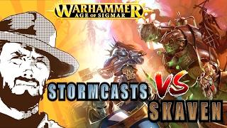 Репорт | Warhammer AoS | Stormcast VS Skavens