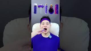 🟣🟪Immersive eating of Purple food#mukbang #asmr #immersive