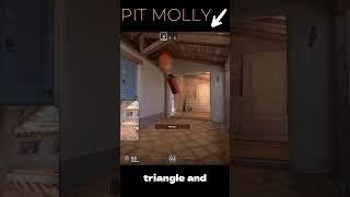 CS2 GOD MOLLY pit from apps #inferno  #utilities #counterstrike2 #cs2