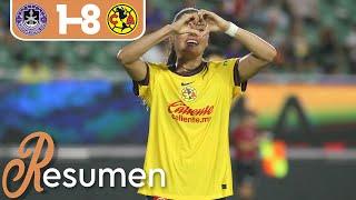 MAZATLÁN 1-8 AMÉRICA J9 | Contundente GOLEADA de las ÁGUILAS