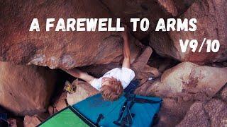 Jack Ras - A Farewell To Arms V9/10 (First Ascent)