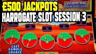 £500 Jackpot Slots Session in Harrogate: Pie Gambles and Major Wins!