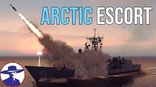 Sea Power | Will the Perry Class Frigate ESCAPE The Arctic Trap? | Cold War Naval Sim