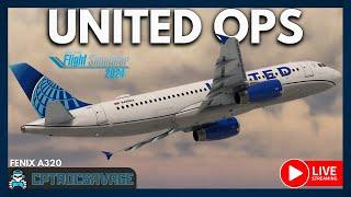 MSFS 2024 | Fenix A320 | Virtual United | Vatsim | Subscribe | Follow | !discord