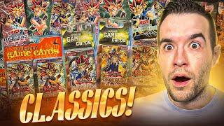 Opening CLASSIC Yugioh Packs From Your Childhood!