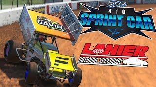 410 Sprint Car Tour - Lanier Dirt - iRacing LIVE