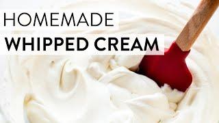 Homemade Whipped Cream | Sally's Baking