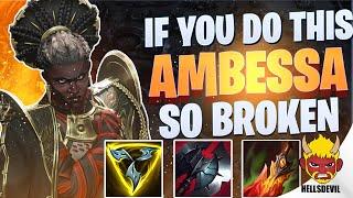 WILD RIFT | Ambessa Is Broken If You Do THIS! | Challenge Ambessa Gameplay | Guide & Build