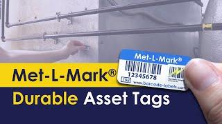 Met-L-Mark® Durable Asset Tags