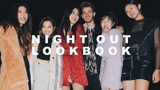 NIGHT OUT LOOKBOOK ft. JENN IM, IAMKARENO, AMY VAGABOND, DREW SCOTT | TOTHE9S