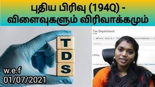 Section 194Q - TDS on Purchase of Goods | CA Monica  | தமிழ்