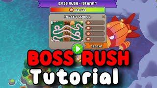 Boss Rush Map 1 | Pops 84 | BTD6 Boss Tutorial