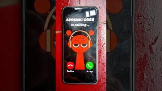 Incredibox Sprunki Oren is calling ... Tangkap Sprunki Oren #shorts #sprunki #durple #raddy #oren