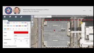 How to Use Draw in the Maricopa County Assessor's Office Parcel Viewer