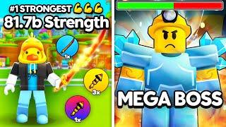 I Got EVERY OP SUPER POWER and Defeated Hardest Mega Boss in Sword Clashers Simulator!