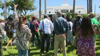 Coconut Grove residents march on City Hall against new real estate developments