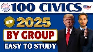 2025 USCIS 100 Civics Questions and Answers By Group | US Citizenship Interview (2008 Version) No.60