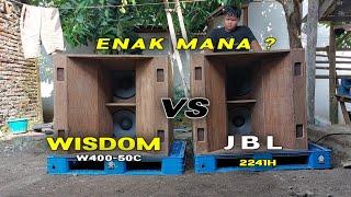 ENAK MANA ️ BOX GAJAH DENGAN SPEAKER WISDOM ATAU JBL ⁉️