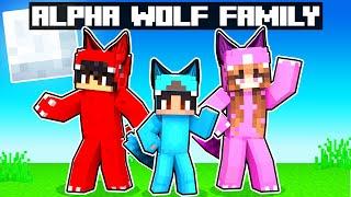 The ALPHA Wolf's FAMILY In Minecraft!