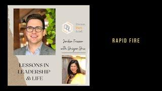 Jordan Friesen, founder of Mindset Mental Health Strategy, in conversation with Shiyen Shu