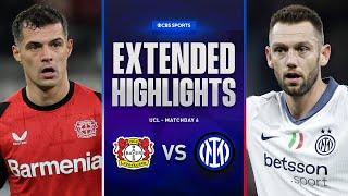 Bayer Leverkusen vs. Inter: Extended Highlights | UCL League Phase MD 6 | CBS Sports Golazo