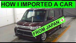 HOW to IMPORT a CAR From JAPAN | Which Company Did we Use? COSTS?