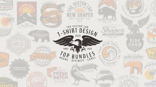 Top 5 T-Shirt Design Bundles from TheVectorLab