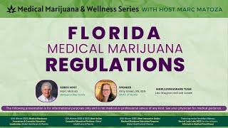 Florida OMMU Medical Marijuana Regulations - August, 2023