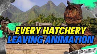 Every Hatchery Exit Jurassic World Evolution 2