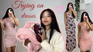 Urbanic & Newme asia dresses try on haul