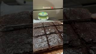 Fudgy, Gooey, Perfect Brownie🫶 #chocolatebrownie #tastyrecipe #shorts  #yummycakerecipe