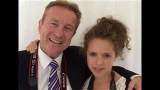 Photographer Richard Shymansky and daughter at a wedding filmed by Malcolm Dent