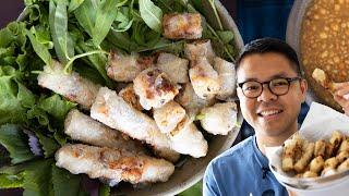 Authentic Lao Cheun Yaw Khao Recipe: How to Make Crispy Fried Spring Rolls from Scratch